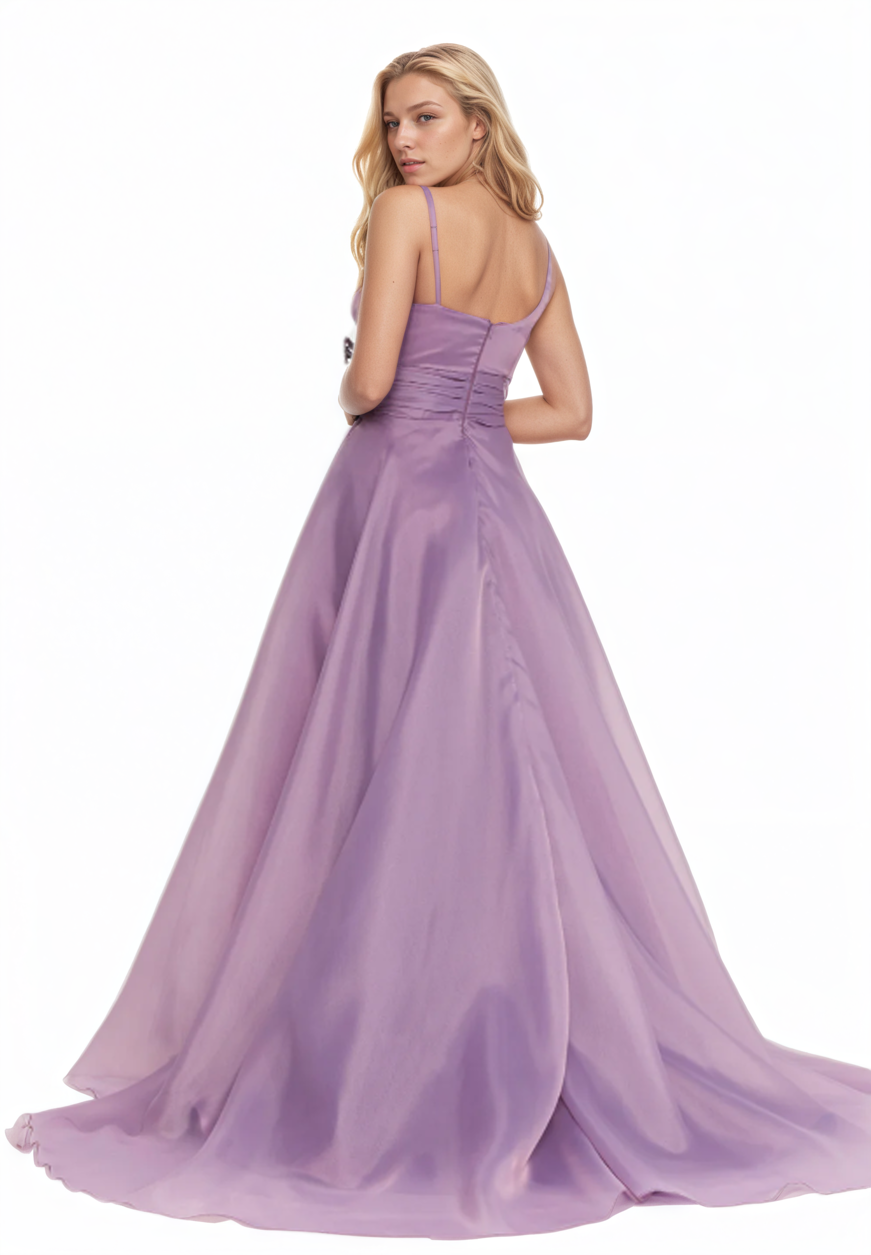 Sleeveless Maxi A-Line Dress