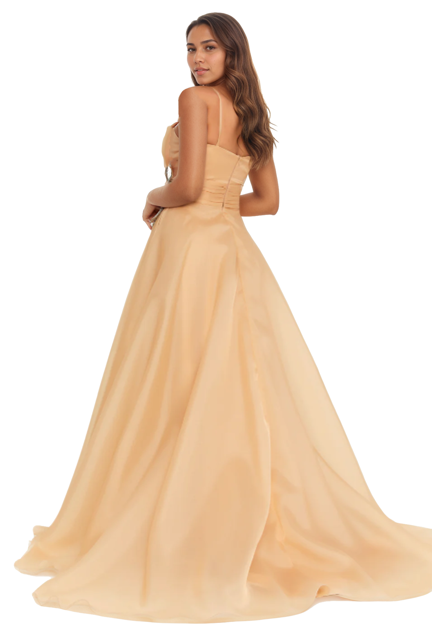 Sleeveless Maxi A-Line Dress