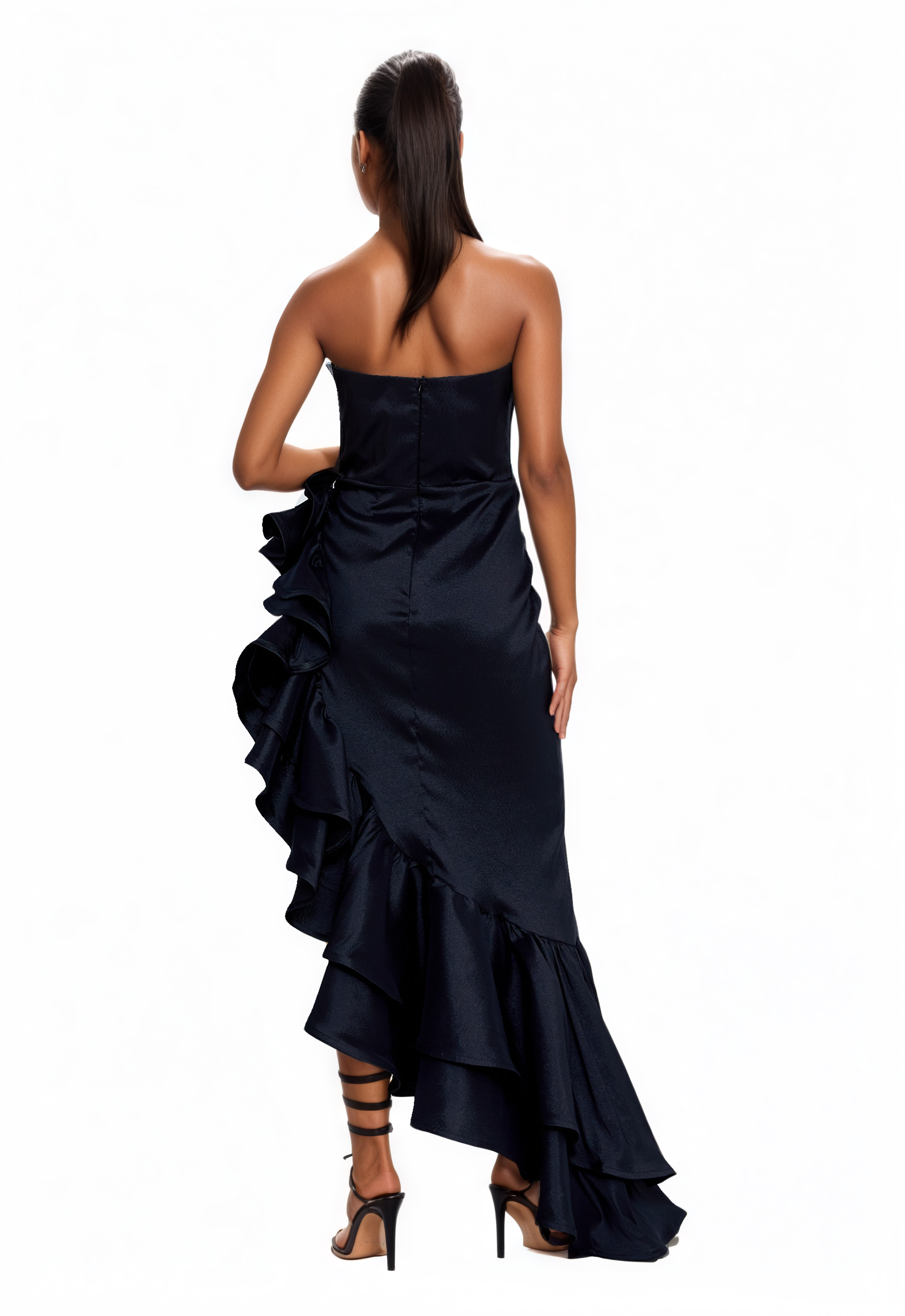 Strapless Maxi Column Dress