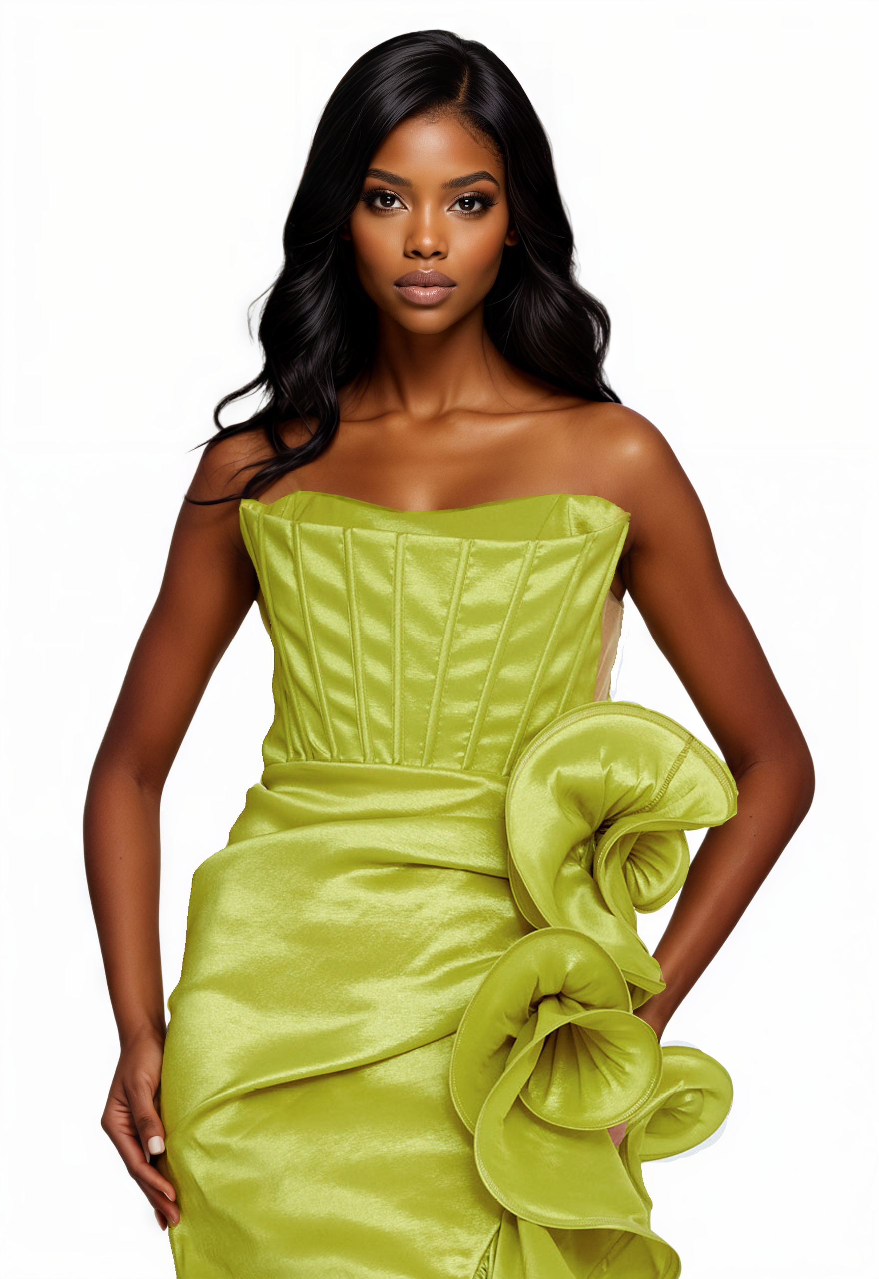 Strapless Maxi Column Dress