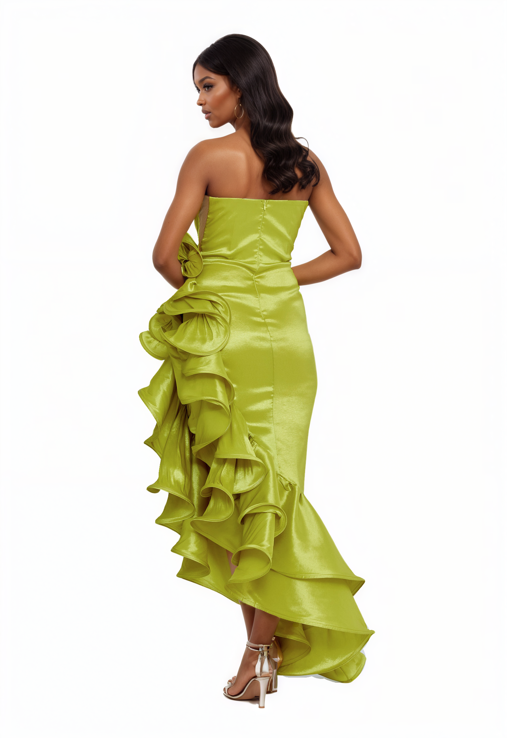 Strapless Maxi Column Dress