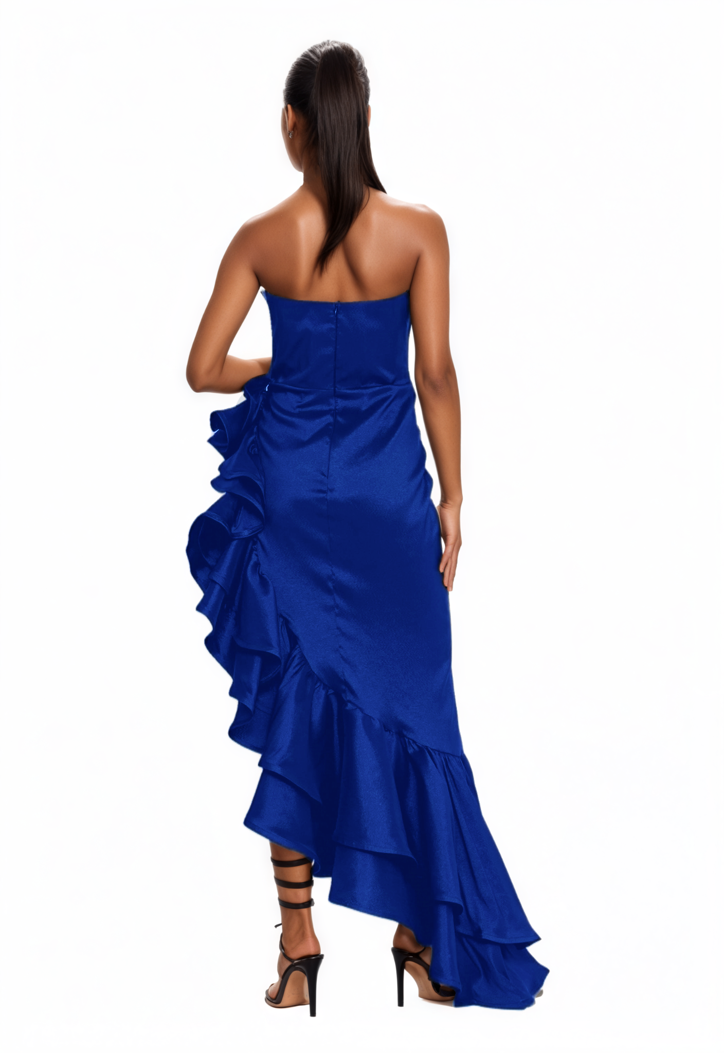 Strapless Maxi Column Dress