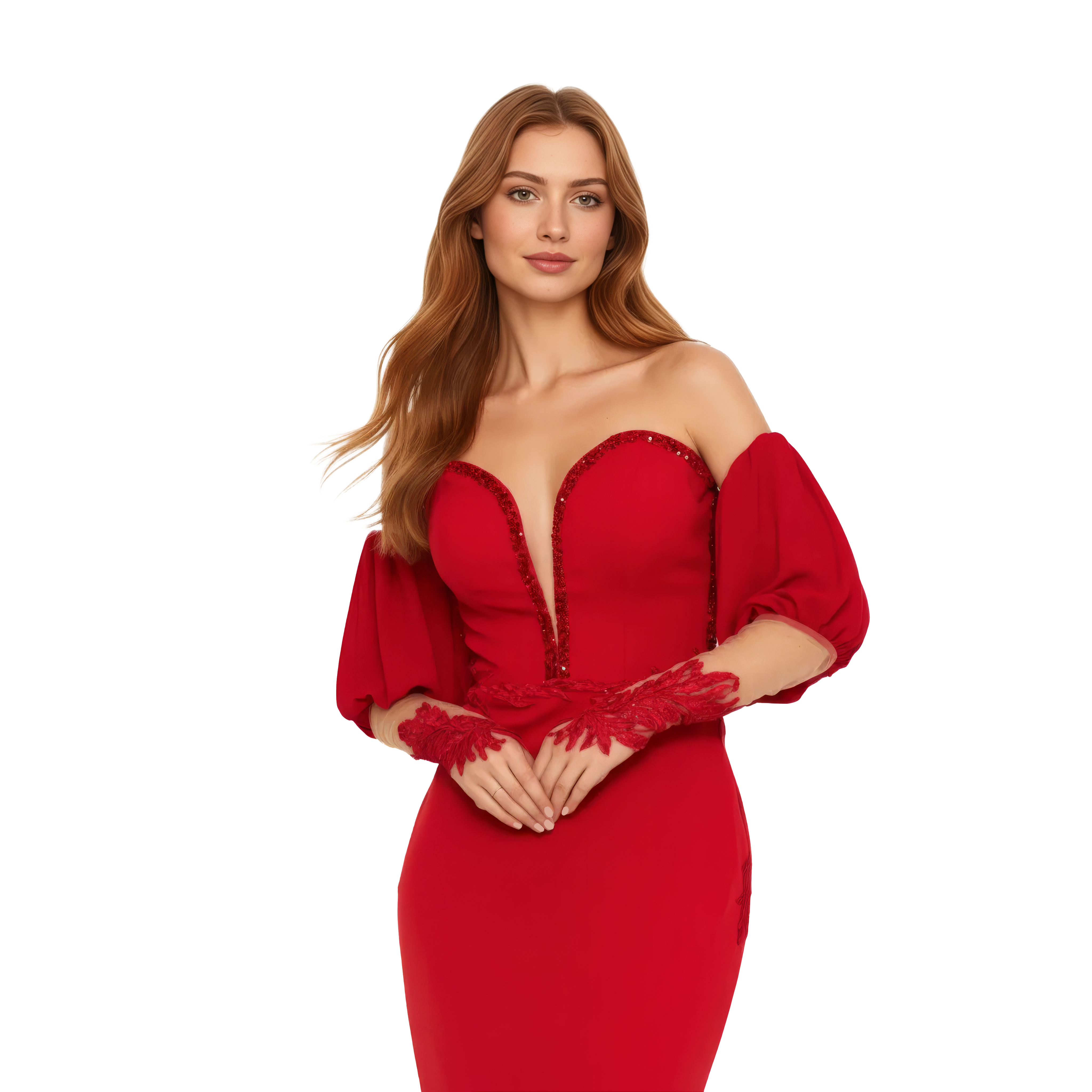 Off Shoulder Maxi Mermaid Dress