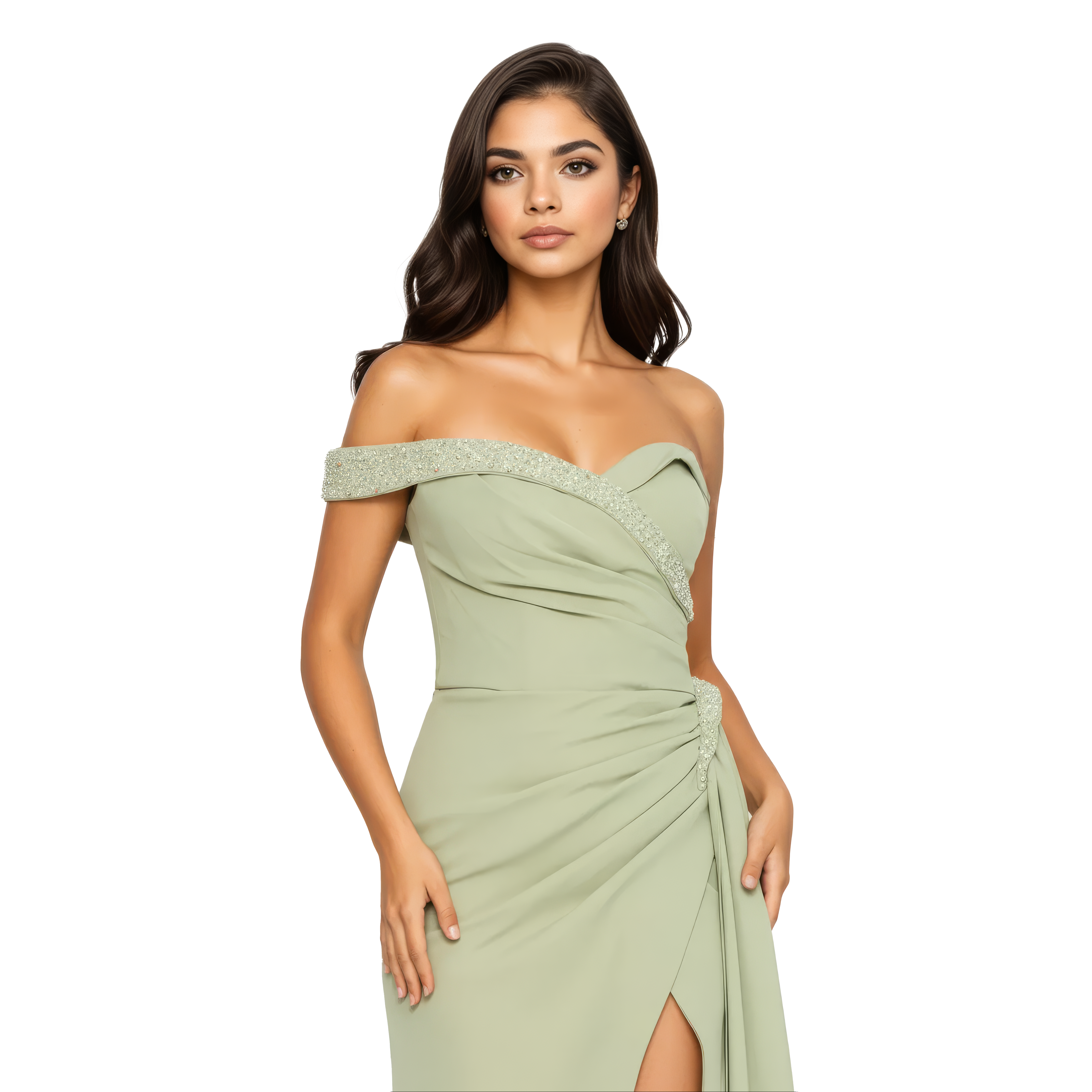 One Shoulder Maxi Mermaid Dress
